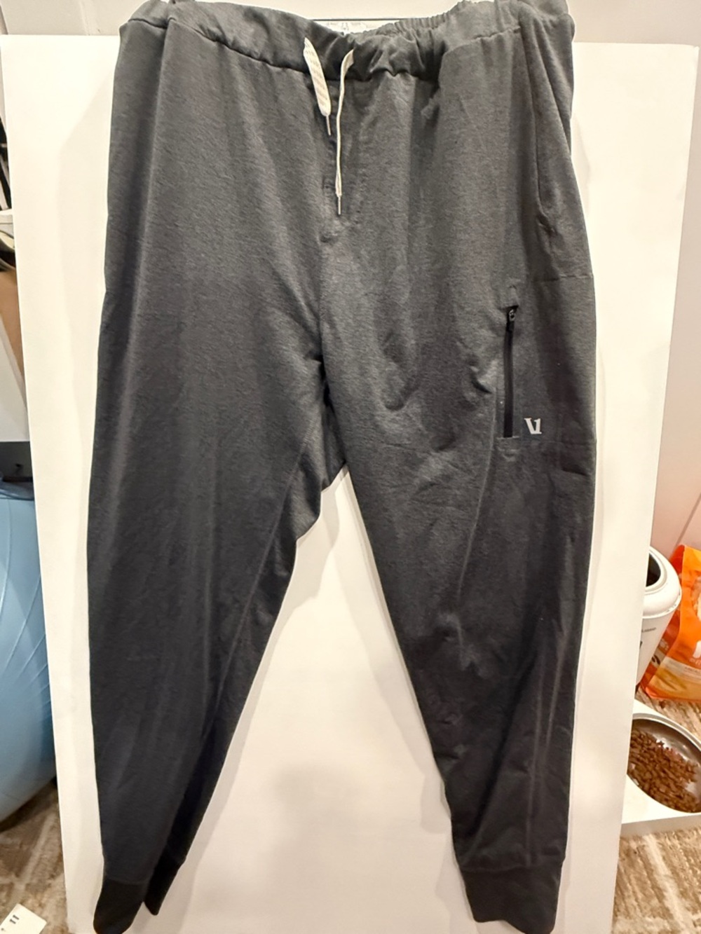 Men's Charcoal Gray VUORI Jogger Pants - Active XL